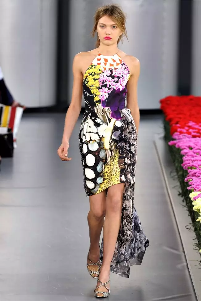 Мэри Katrantzou баҳор 2012 | Ҳафтаи мӯд дар Лондон