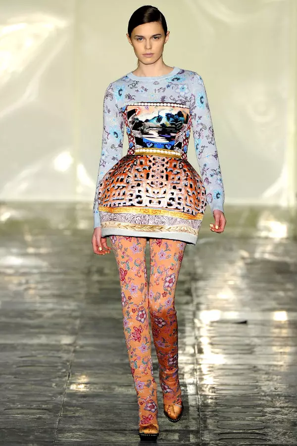 Mary Katrantzou Fall 2011 | لوندون مودا كىيىم ھەپتىلىكى