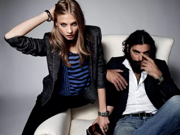 Anna Selezneva Sports Boyish Looks for Set's Fall/Zivistan 2012 Collection