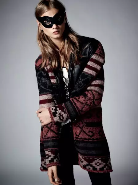 Anna Selezneva Sports Boyish Looks for Set's kolekce podzim/zima 2012