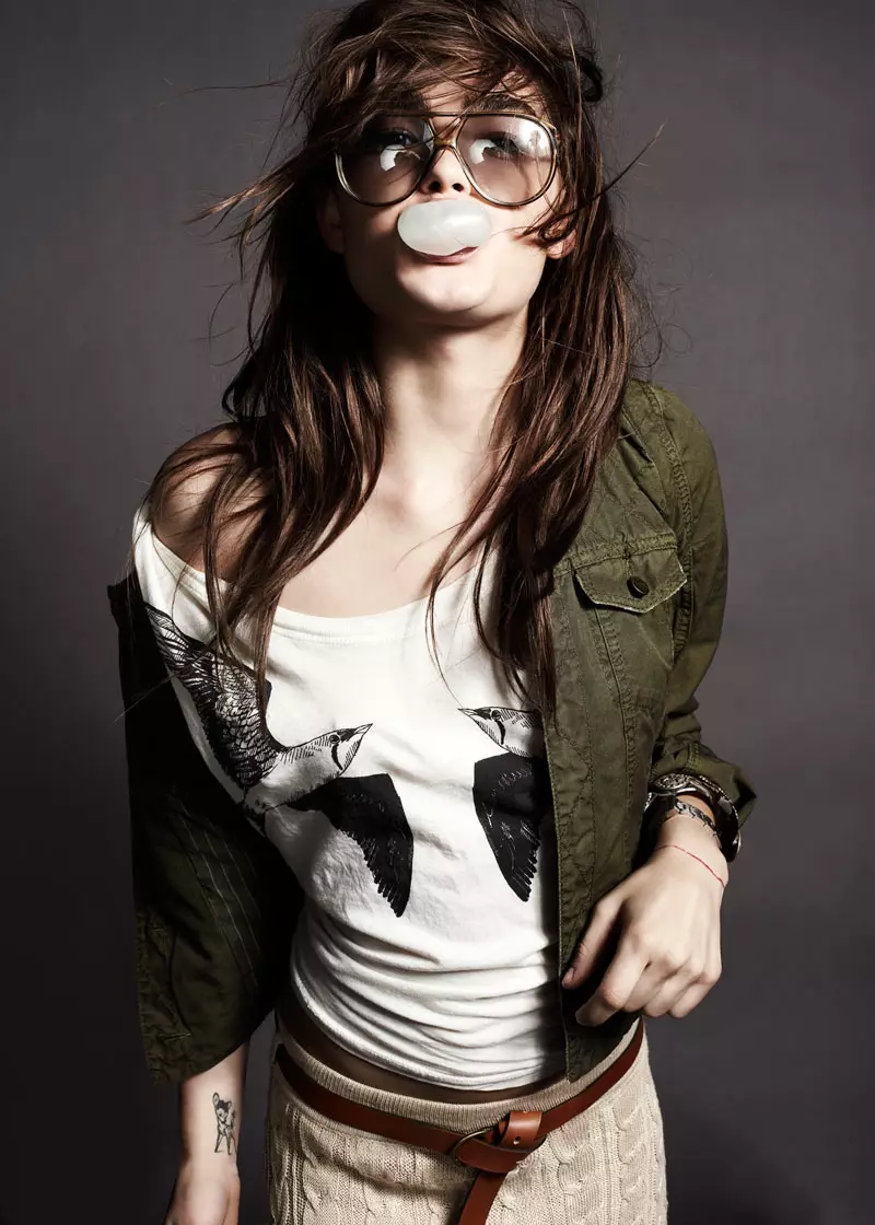 Kasia Struss i Bambi Northwood-Blyth za SET Lookbook za proljeće 2012