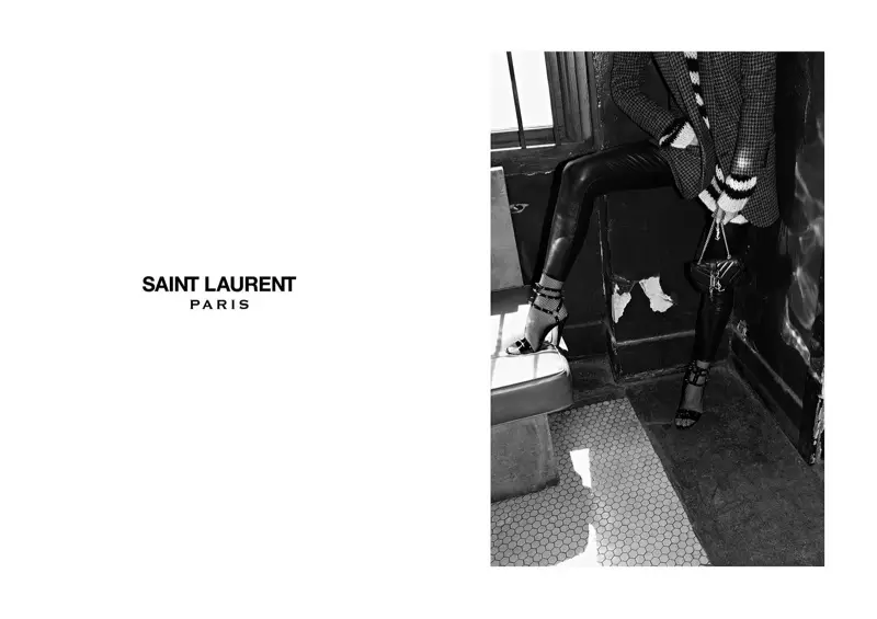 La mannequin et chanteuse Julia Cumming rejoint les publicités de l'automne 2015 de Saint Laurent