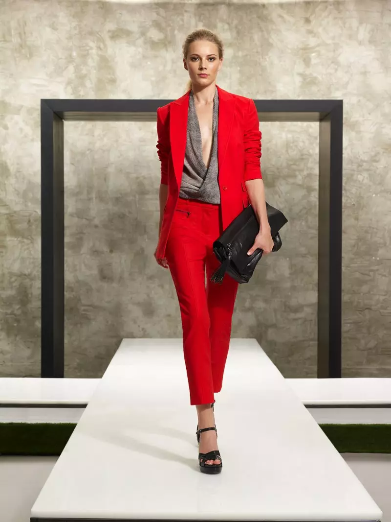 Ieva Laguna สำหรับ Kenneth Cole Spring 2012 Lookbook