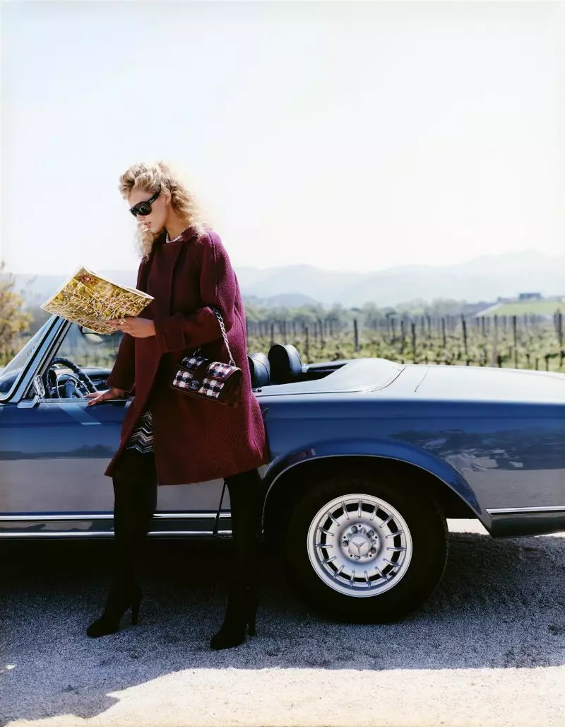 Bellezza mattutina | Anja Rubik di Arthur Elgort