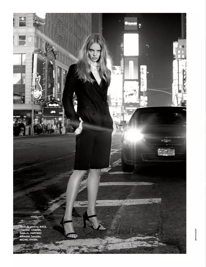 Marloes Horst ha un'uscita alla moda a New York per ELLE France