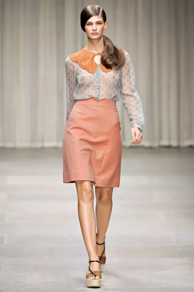 Jaeger Lonetona Spring 2012 | London Fashion Week