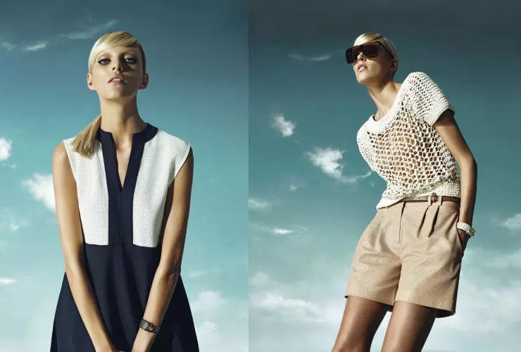 Anja Rubik para sa Jaeger London Spring 2011 Campaign