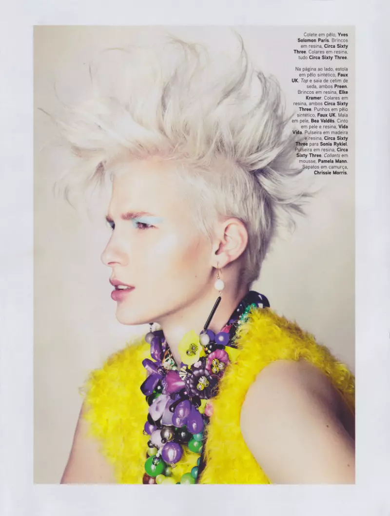 Sarah Whale nataon'i Toby Knott ho an'ny Vogue Portugal Septambra 2011