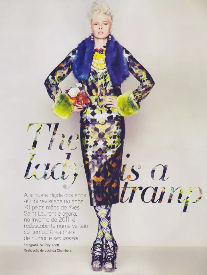 Toby Knott-en Sarah Whale Vogue Portugalerako 2011ko irailean