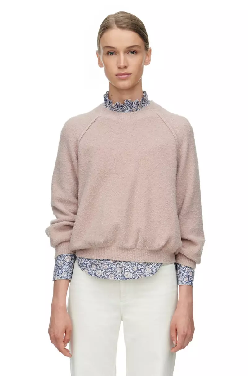 Rebecca Taylor La Vie Boucle Stretch Pullover kampsun