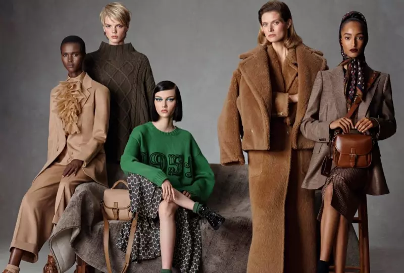 Max Mara ekpughere mkpọsa ọdịda-oyi 2021.