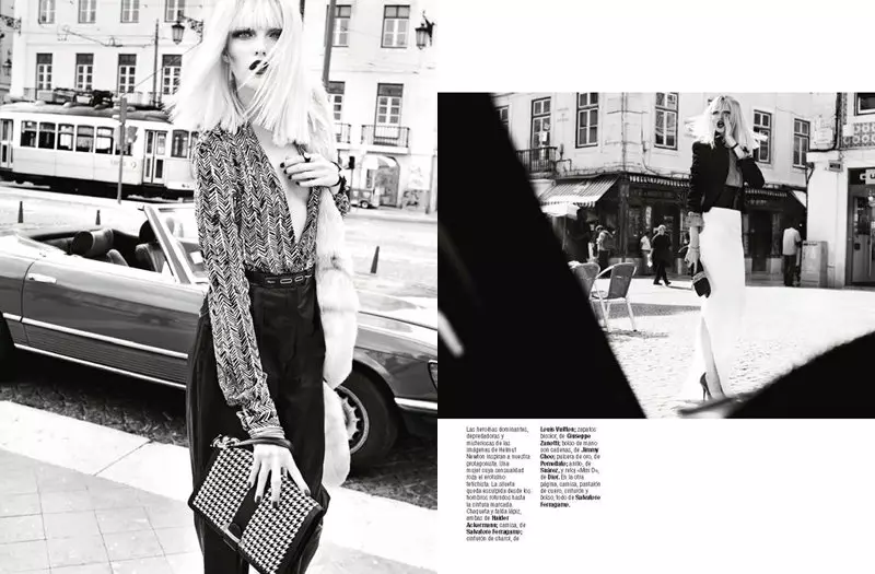 Vlada Roslyakova na David Roemer na Marie Claire Spain Satumba 2011