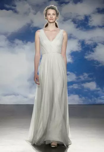 Jenny Packham er með fyrirsætur í stórum stærðum á brúðarsýningunni sinni vorið 2015