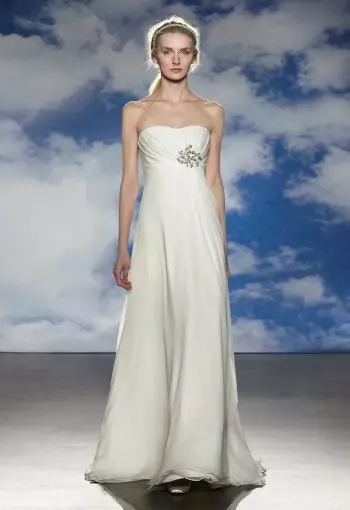 Jenny Packham har store modeller i brudeshowet våren 2015