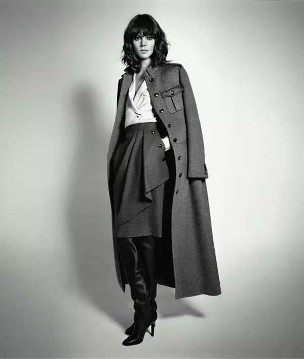 Kampanye Musim Gugur MaxMara 2010 | Freja Beha Erichsen oleh Mario Sorrenti