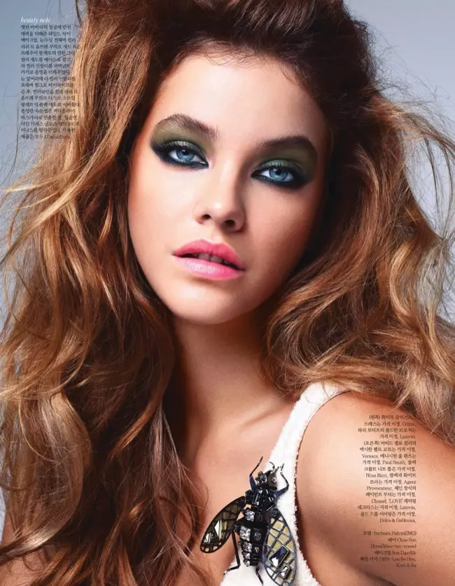 Barbara Palvin Stars ni October Cover Story of Elle Korea