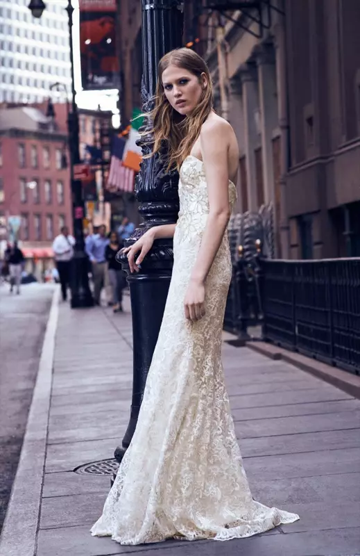 Laura Julie Models Dreamy Marchesa Notte Dresses for Shopbop