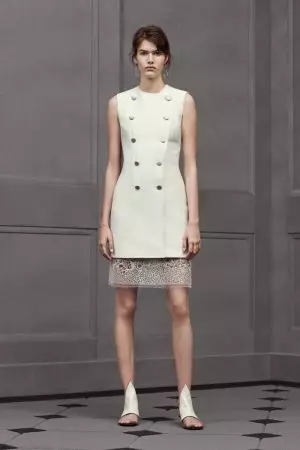 Balenciaga manao akanjo milomano, korset ho an'ny Resort 2016