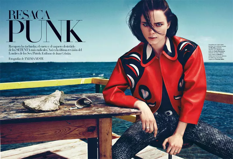 Anna de Rijk na Txema Yeste kwa Harper's Bazaar Uhispania Juni 2011