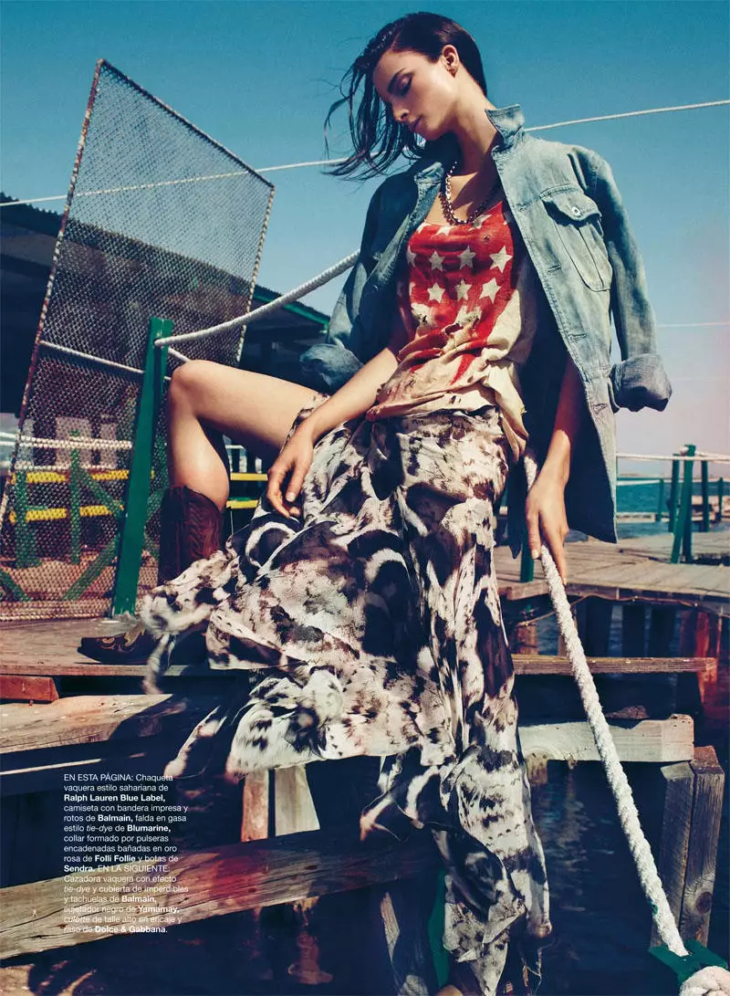 Anna de Rijk dening Txema Yeste kanggo Harper's Bazaar Spanyol Juni 2011