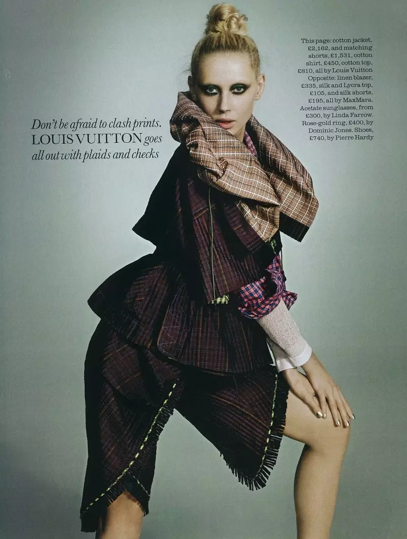 Colette Pechekhonova, Matthias Vriens | Elle UK feb