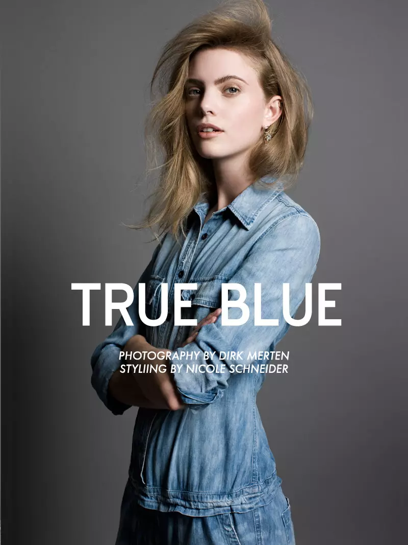 Hanne Bruning von Dirk Merten in „True Blue“ für Fashion Gone Rogue
