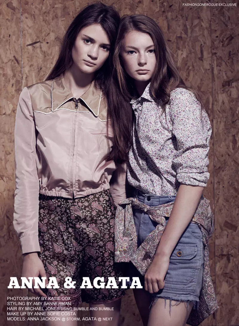 Anna Jackson & Agata B eftir Kate Cox fyrir Fashion Gone Rogue