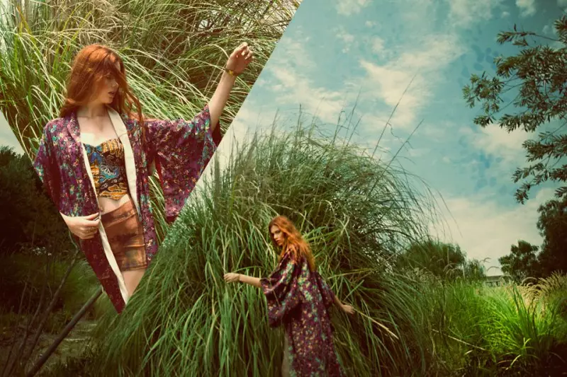 Wasteland Showcases Dreamy Vintage Fashions kanggo Lookbook Anyar