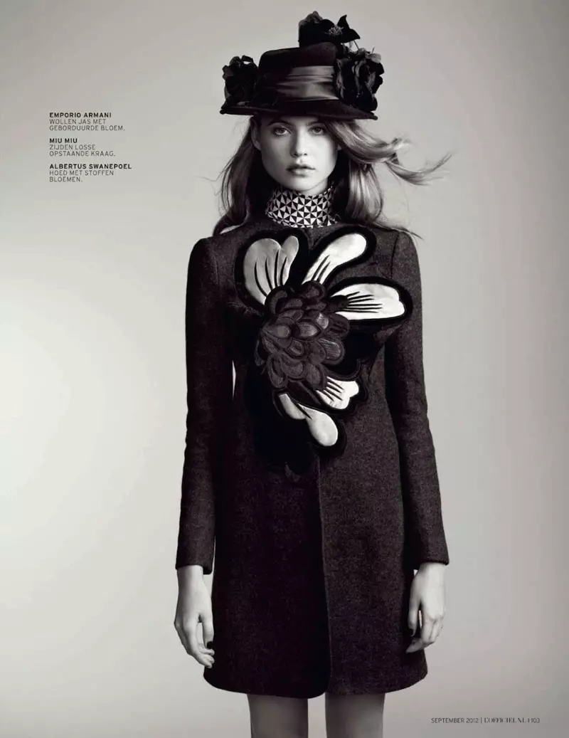 Behati Prinsloo Gets Printed for L'Officiel Netherlands' September 2012 Cover Shoot