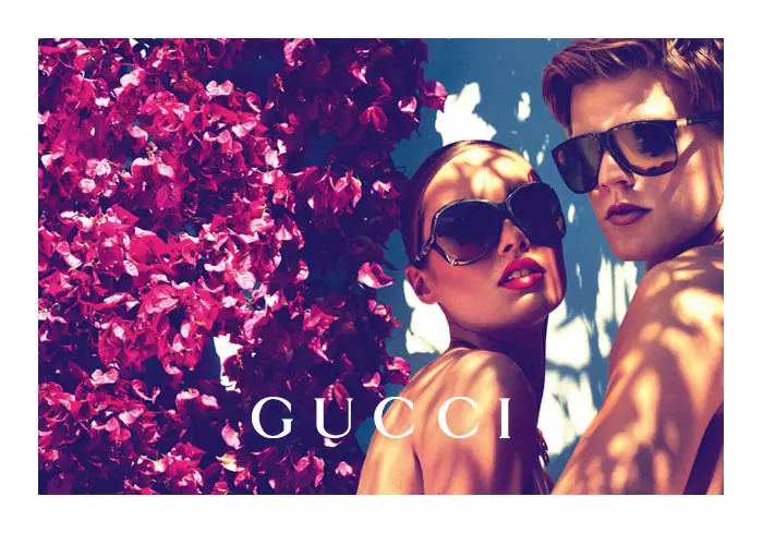 ڪرمن پيڊارو Gucci Cruise 2012 جي مهم لاءِ ميرٽ ۽ مارڪس پاران