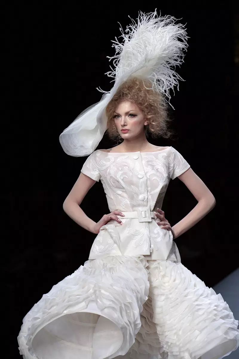 Кристиан Диор Язы 2009 Haute Couture