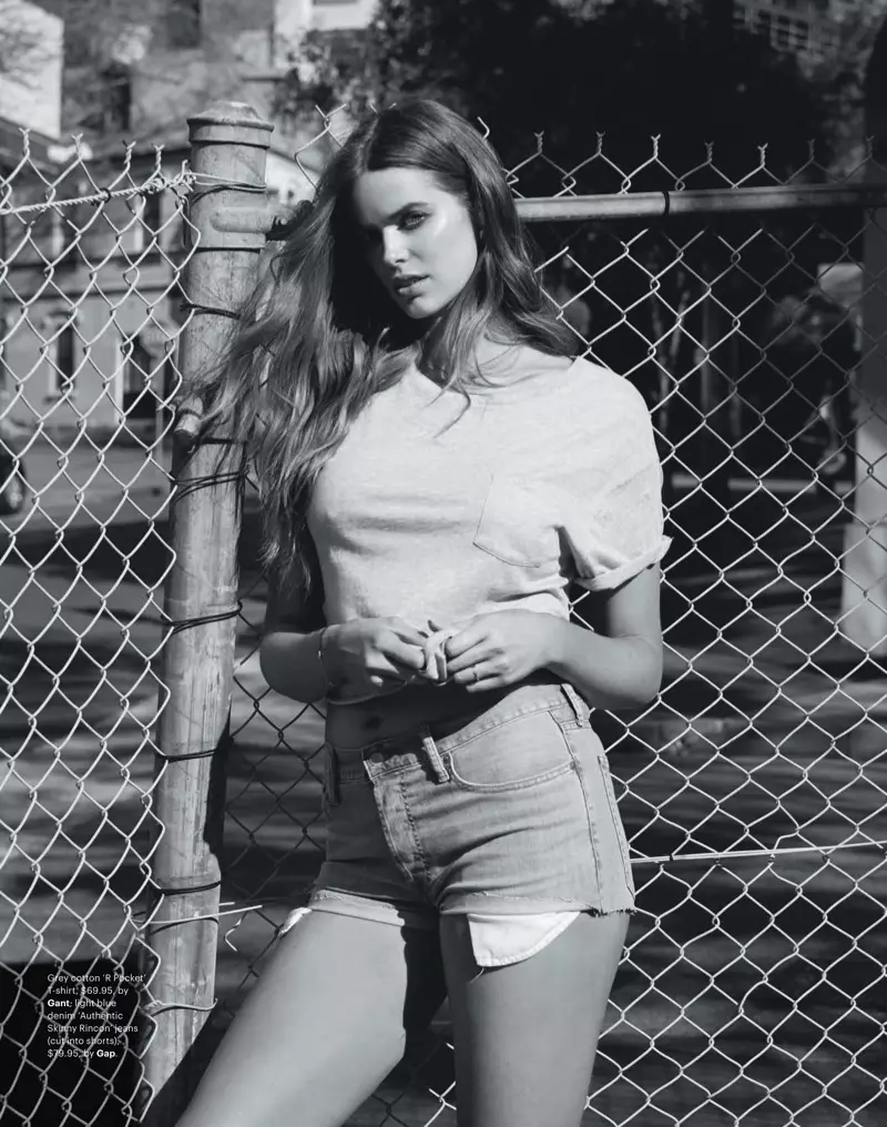 Η Robyn Lawley είναι Seductive in denim για το GQ Spread από τον Pierre Toussaint