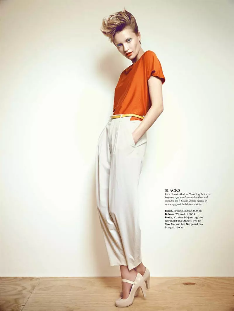 U-Laura Blokhina ka-Sigurd Grunberger we-Elle Denmark May 2011