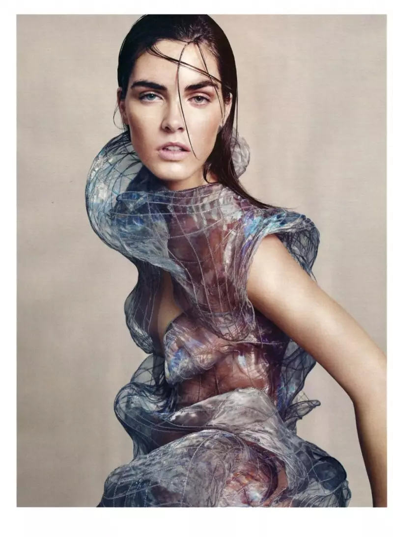 Hilary Rhoda ni Paola Kudacki sa Goddess Complex | Harper's Bazaar UK Hulyo 2010