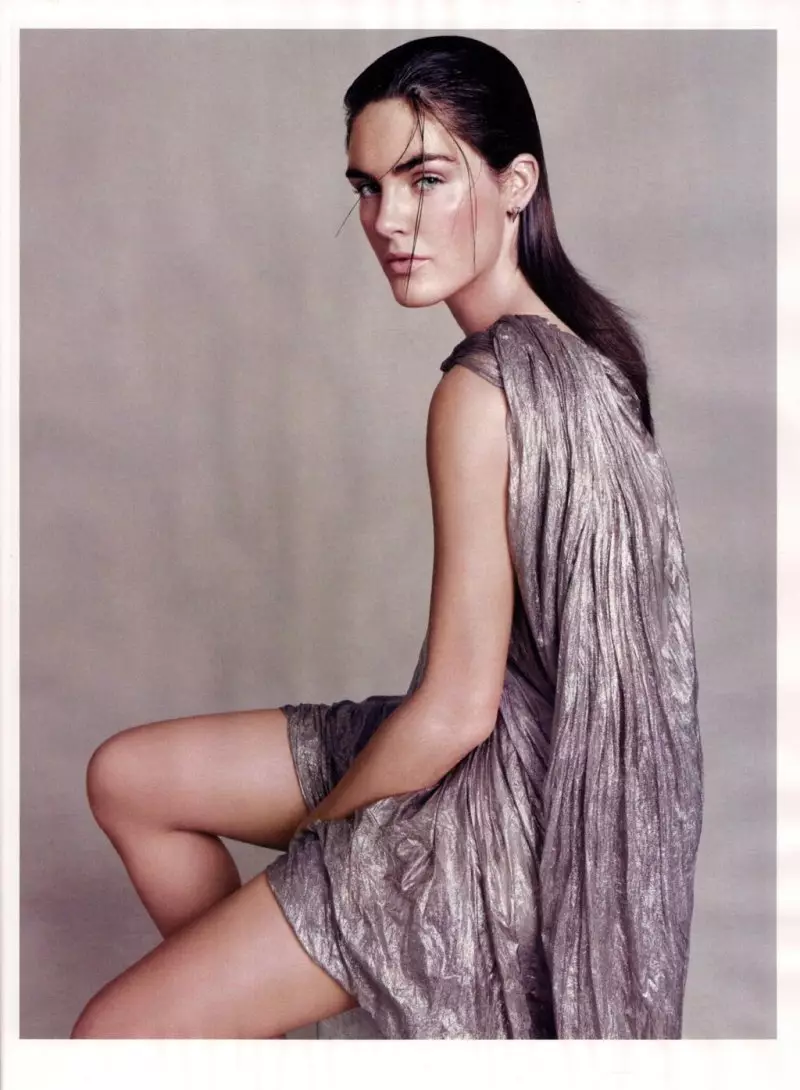 Hilary Rhoda av Paola Kudacki i Goddess Complex | Harper's Bazaar Storbritannien juli 2010