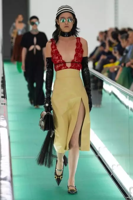 Gucci Goes Sleek pikeun Spring 2020