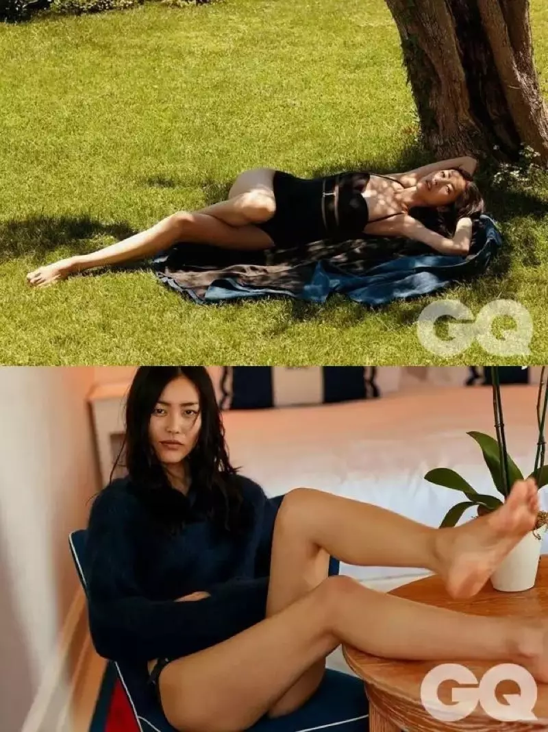 Liu Wen etale figi li nan editoryal la sexy