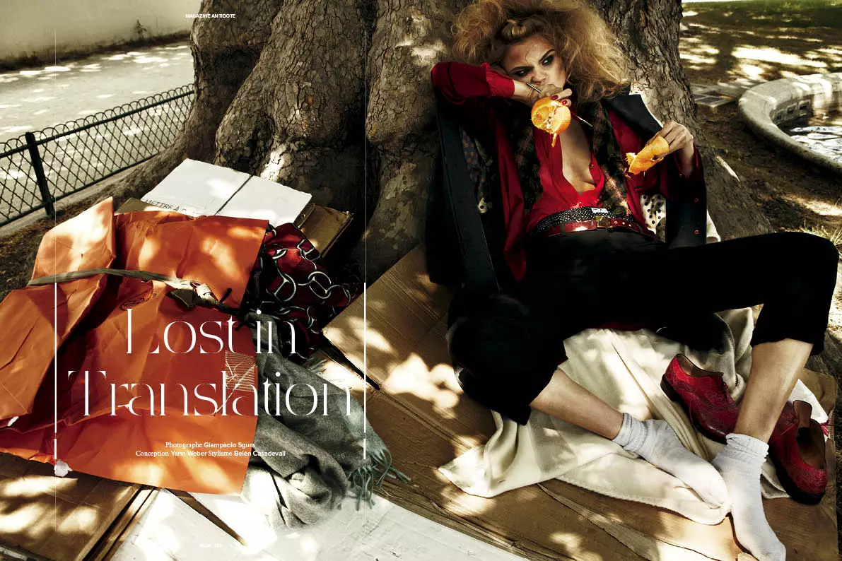 Magdalena Frackowiak naGiampaolo Sgura weAntidote Magazine F/W 2011