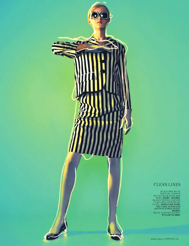 Nîsana Tiplady Sports Mod Shapes bo L'Officiel Singapore's Cover Shoot