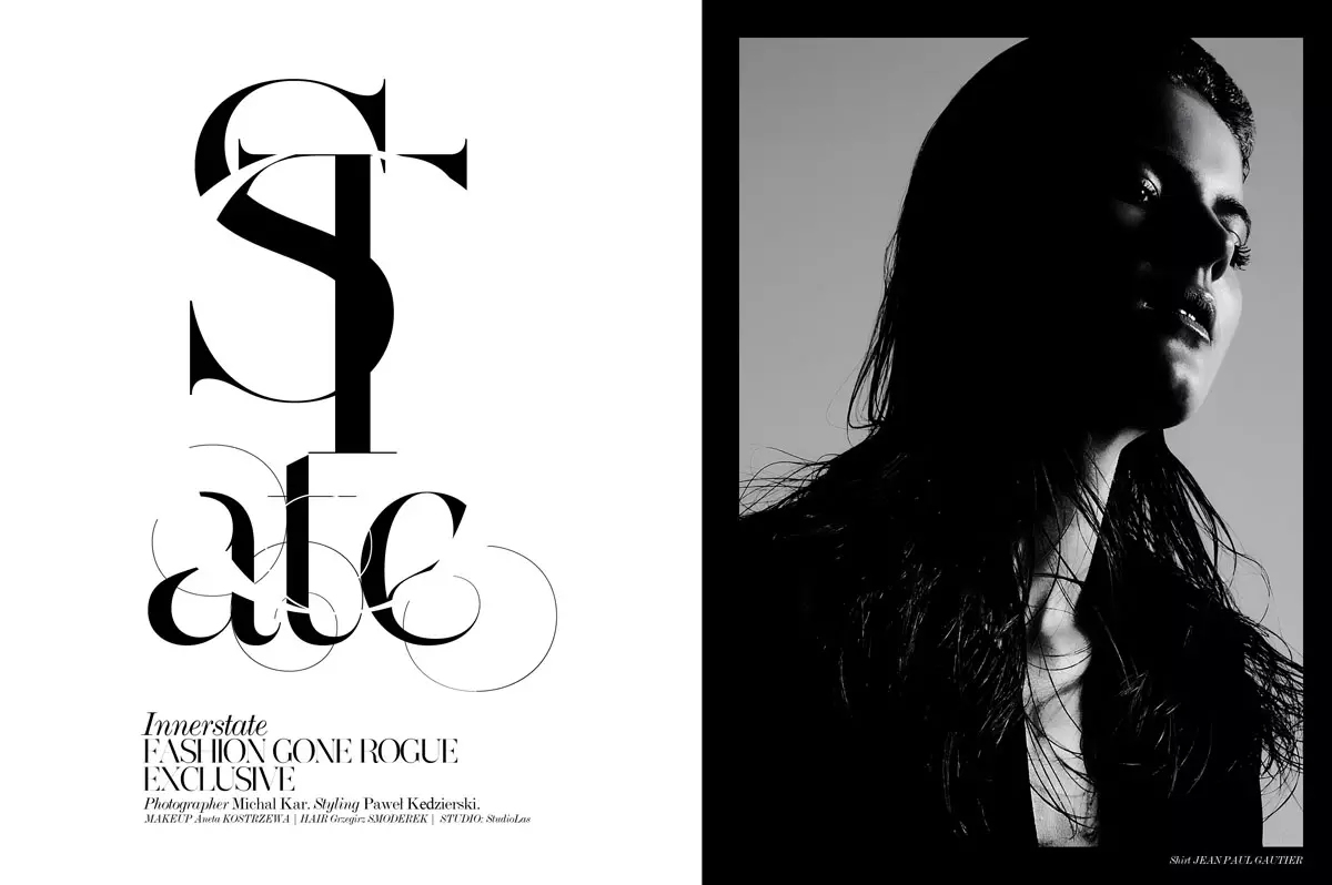 Julia Suszfalak 由 Michal Kar 在“Innerstate”中為 Fashion Gone Rogue 拍攝