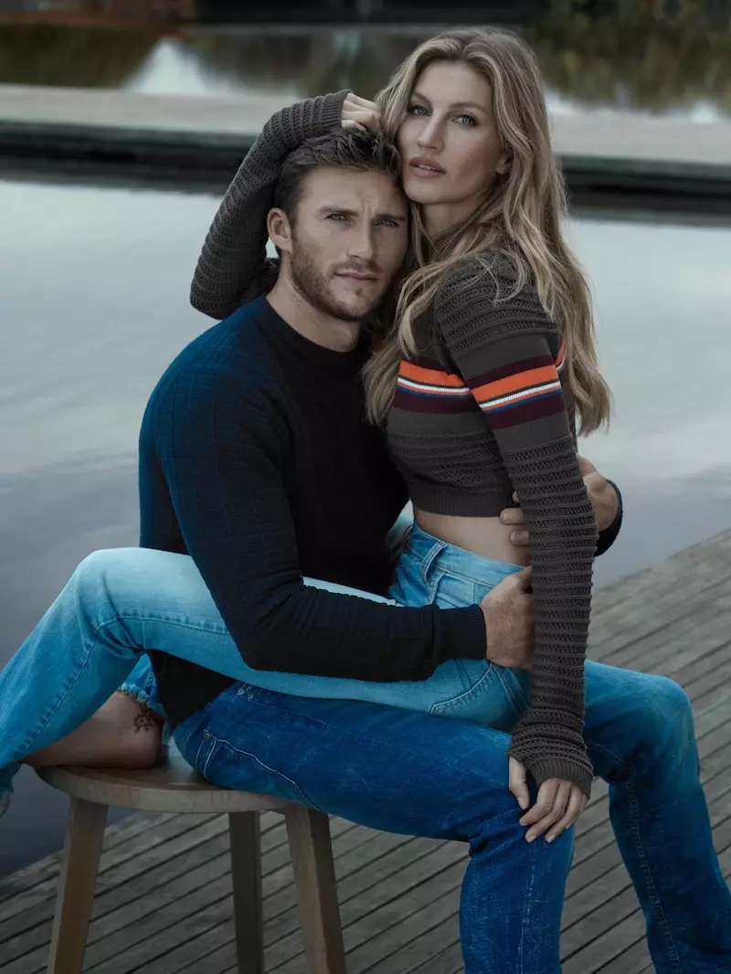 Gisele Bundchen ja Scott Eastwood osalevad Colcci 2016. aasta sügis-talvises kampaanias