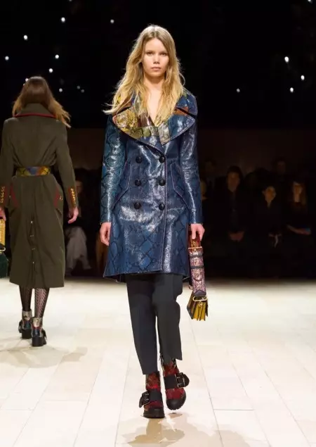 Nochtann Burberry Bailiúchán Fall Shoppable 2016