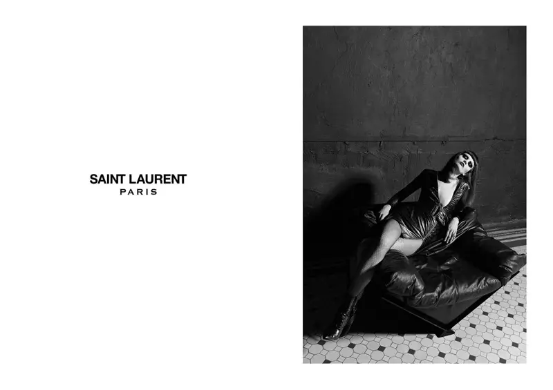 Saint Laurent asimetrinė suknelė