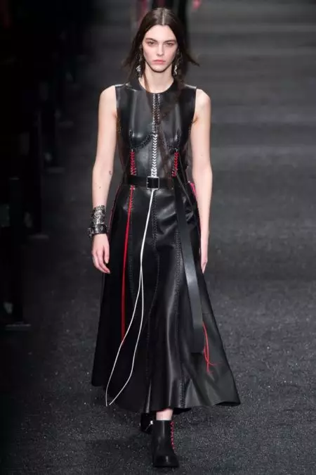 Elegance Patchwork Alexander McQueen don fhómhar 2017