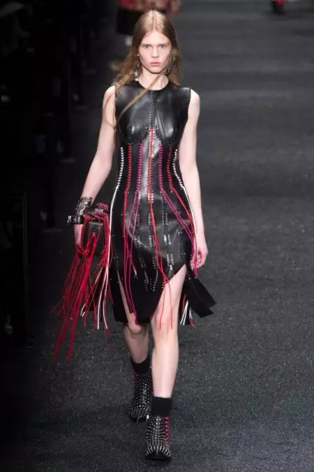 Patchwork Elegance d'Alexander McQueen per a la tardor de 2017