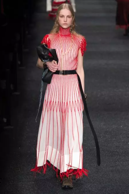 Patchwork Elegance eftir Alexander McQueen fyrir haustið 2017