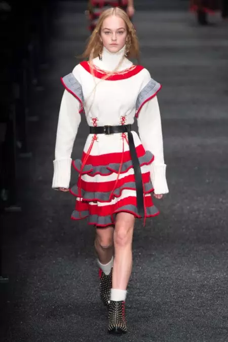 Patchwork Elegance eftir Alexander McQueen fyrir haustið 2017