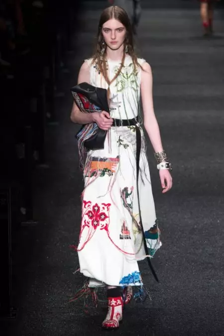 Patchwork Elegance eftir Alexander McQueen fyrir haustið 2017