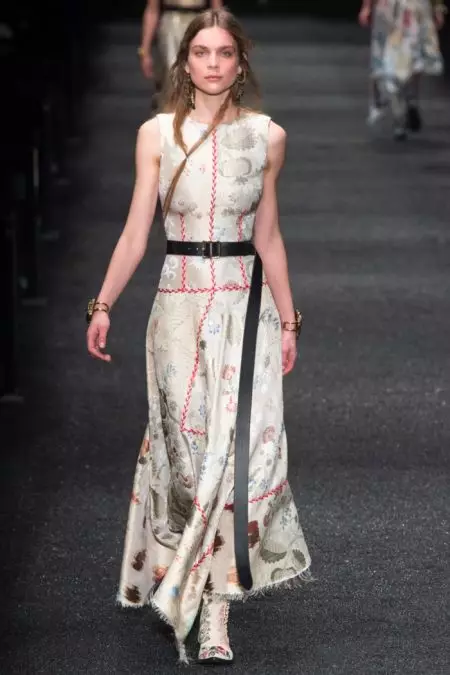 Alexander McQueen-en Patchwork Elegance 2017ko udazkenerako