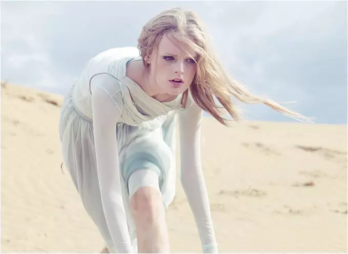 Hanne Gaby Odiele for Esteban Cortazar med Éxito Campaign - EC2